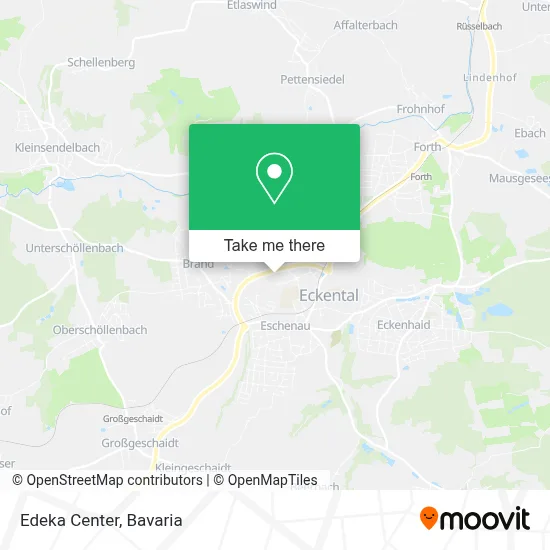 Edeka Center map