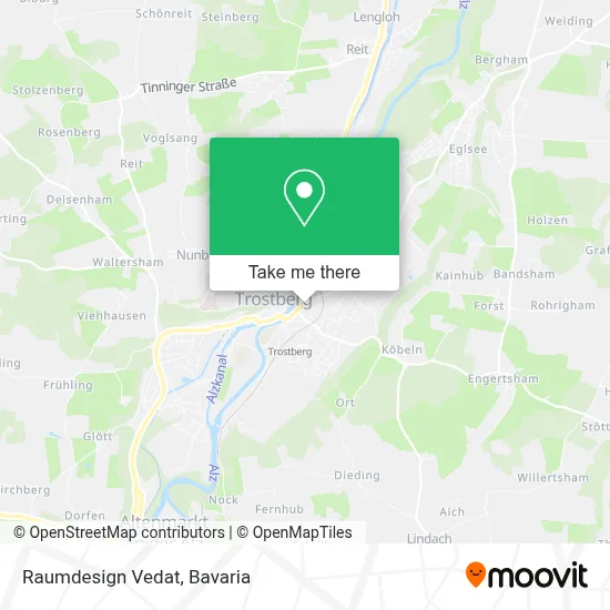 Raumdesign Vedat map