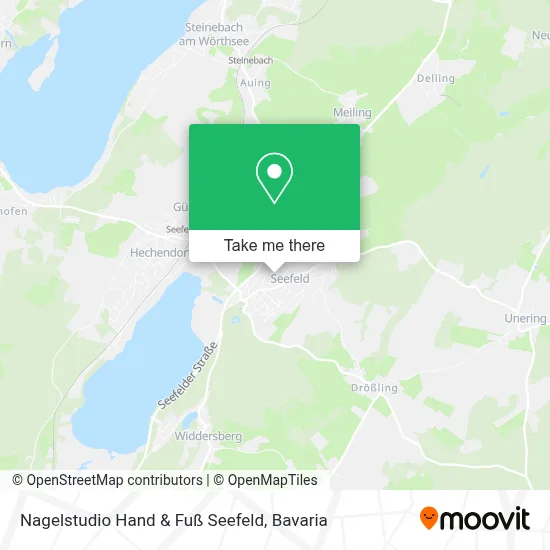 Nagelstudio Hand & Fuß Seefeld map
