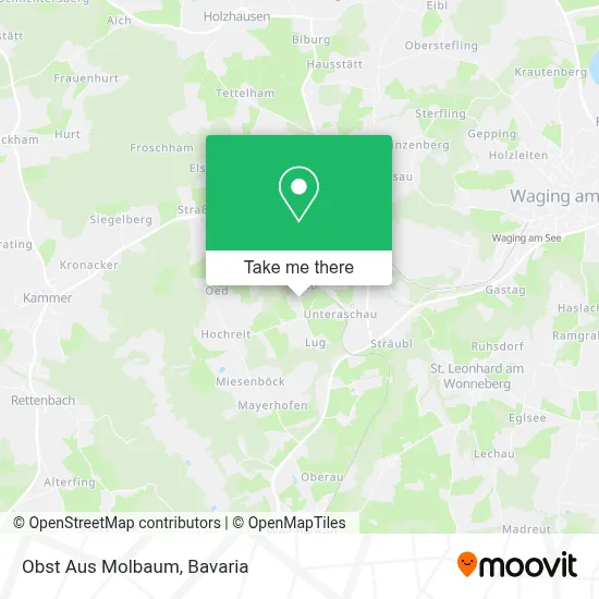 Obst Aus Molbaum map