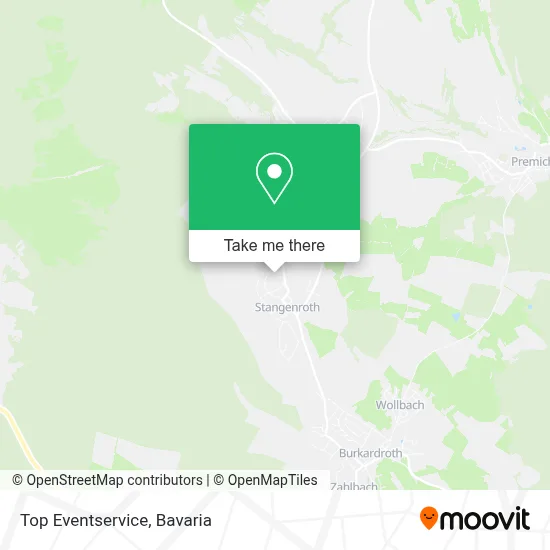 Top Eventservice map