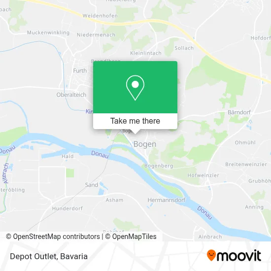 Depot Outlet map