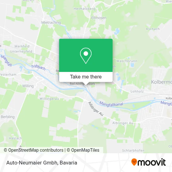 Auto-Neumaier Gmbh map