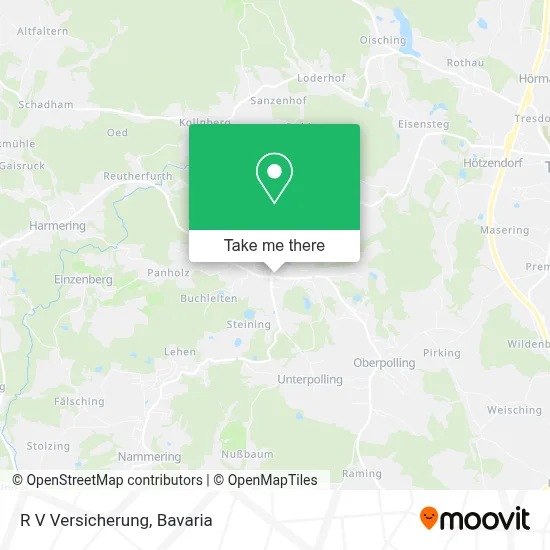 R V Versicherung map