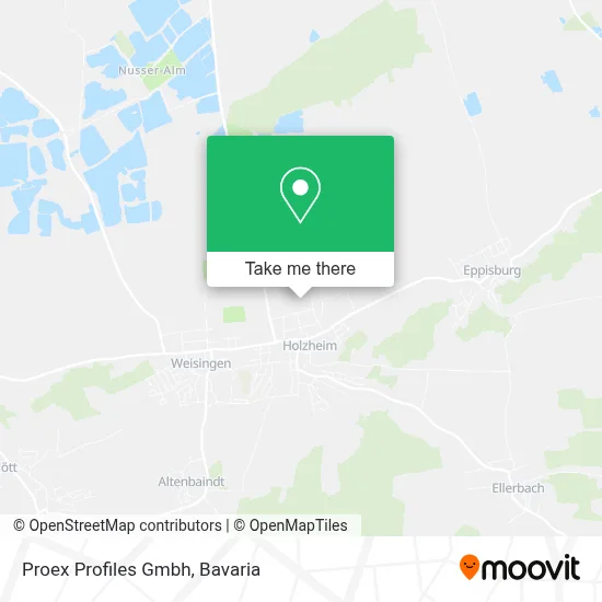 Proex Profiles Gmbh map