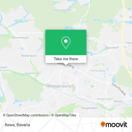 Rewe map