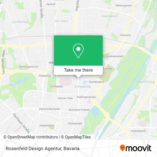 Rosenfeld Design Agentur map