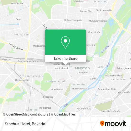 Stachus Hotel map