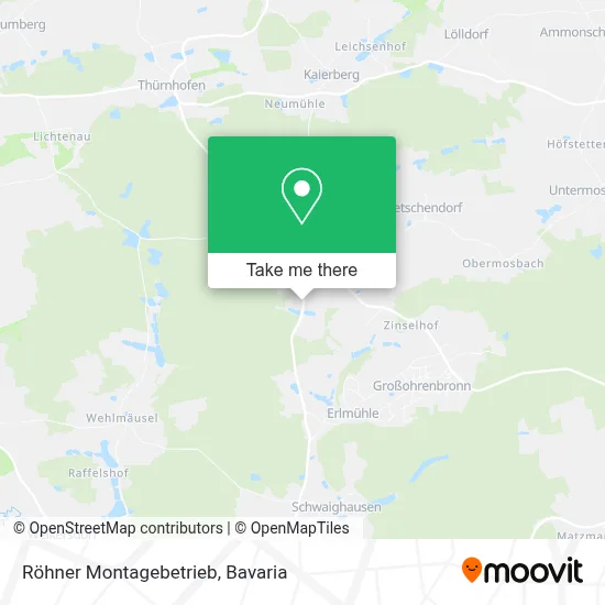 Röhner Montagebetrieb map