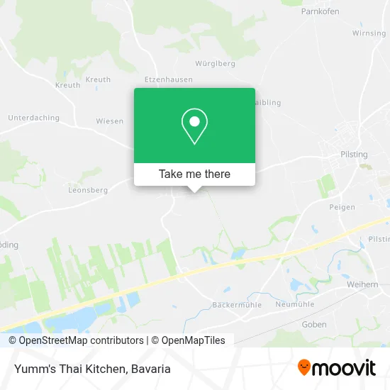 Yumm's Thai Kitchen map