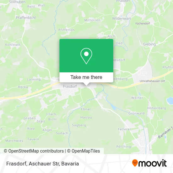 Frasdorf, Aschauer Str map