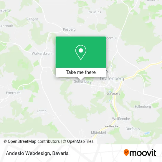 Andesio Webdesign map