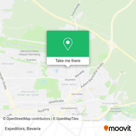 Expeditors map