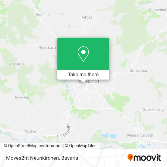 Moves2fit Neunkirchen map