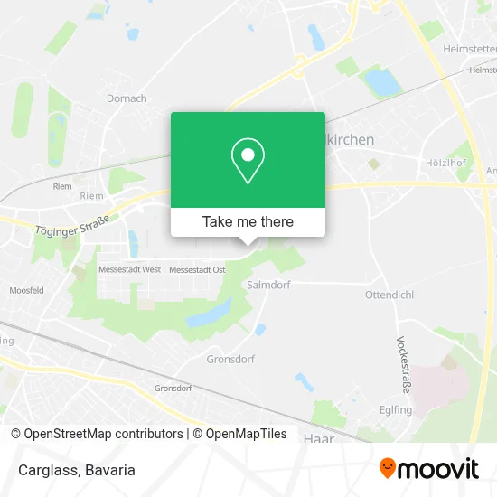 Carglass map