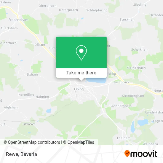Rewe map