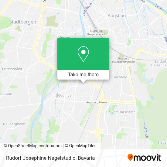 Rudorf Josephine Nagelstudio map