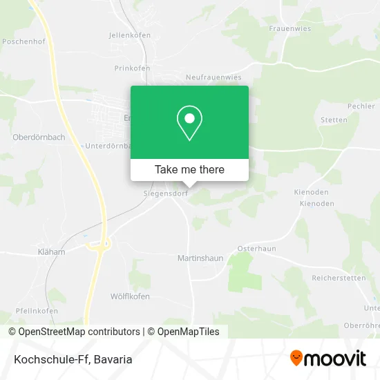 Kochschule-Ff map
