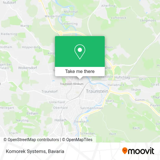 Komorek Systems map