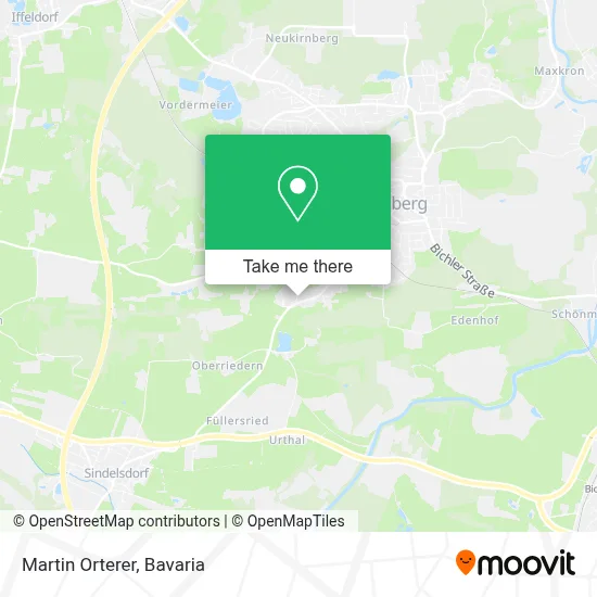 Martin Orterer map