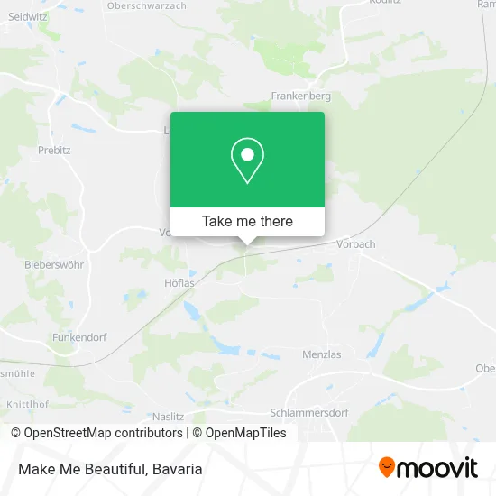 Make Me Beautiful map
