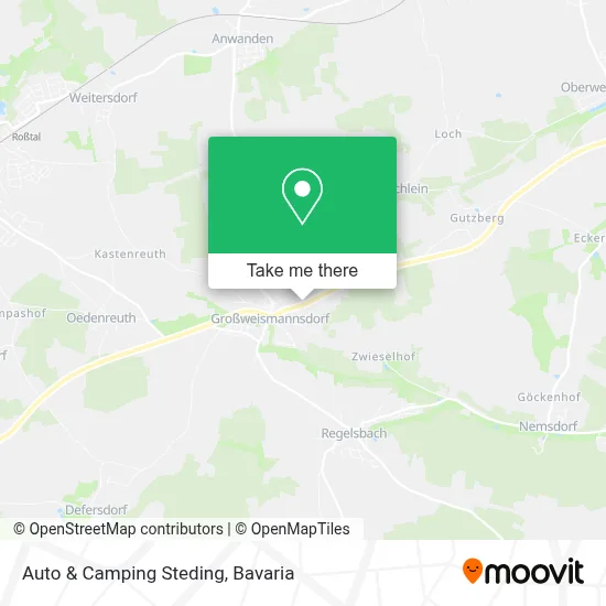 Auto & Camping Steding map