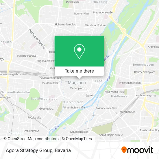 Agora Strategy Group map