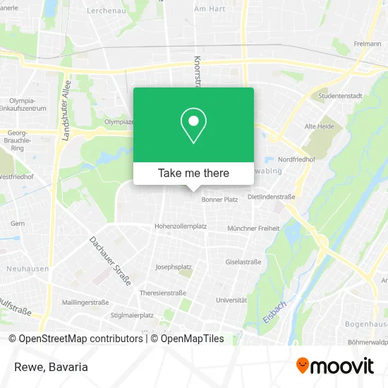 Rewe map