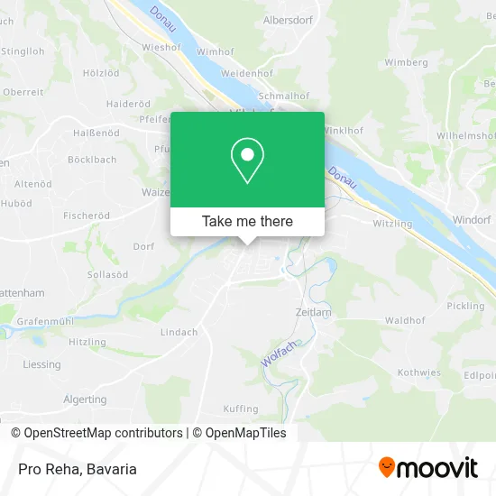 Pro Reha map