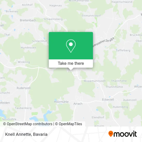 Knell Annette map