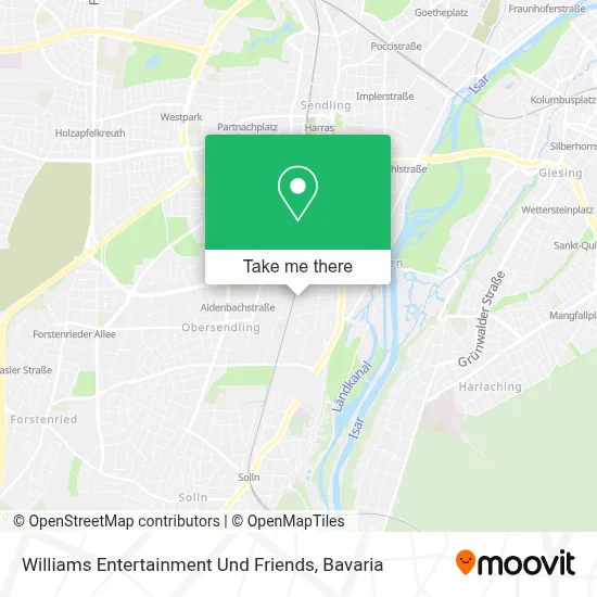 Williams Entertainment Und Friends map