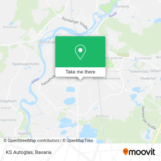 KS Autoglas map
