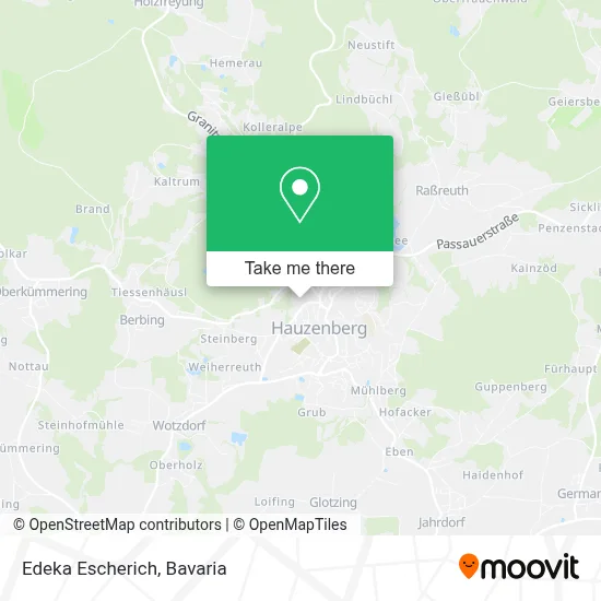 Edeka Escherich map