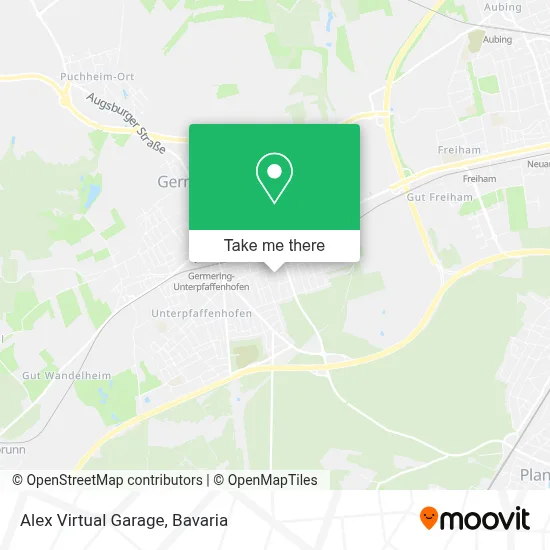 Alex Virtual Garage map