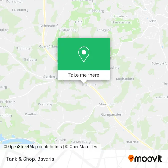 Tank & Shop map