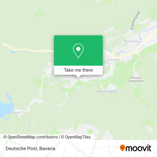 Deutsche Post map