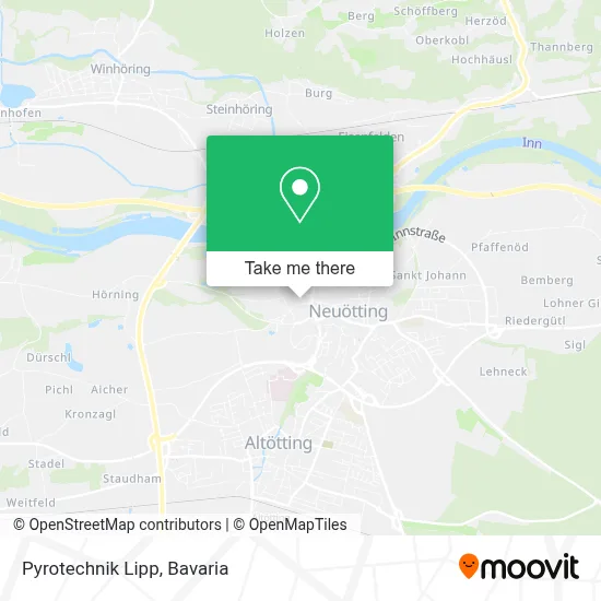 Pyrotechnik Lipp map