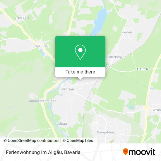 Ferienwohnung Im Allgäu map