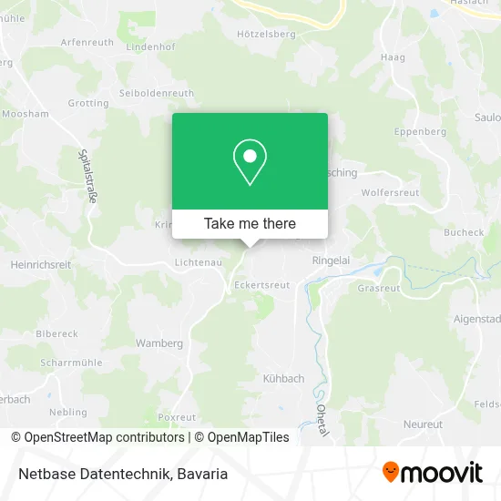 Netbase Datentechnik map