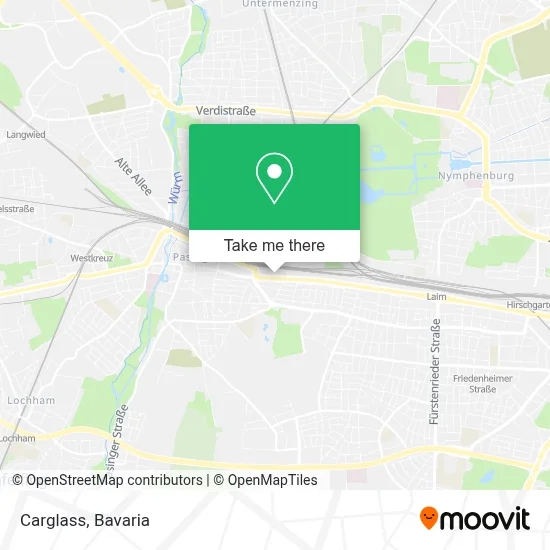 Carglass map