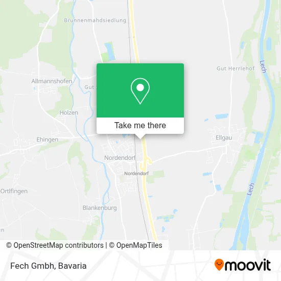 Fech Gmbh map