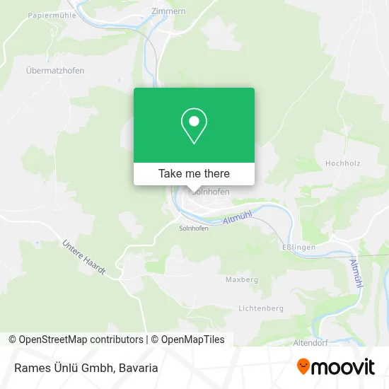 Rames Ünlü Gmbh map