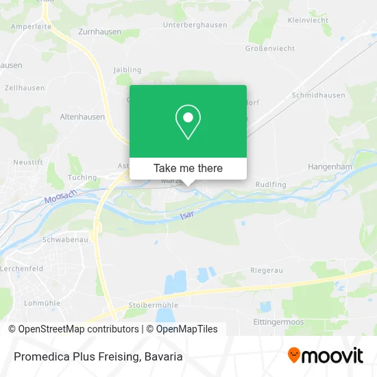 Promedica Plus Freising map