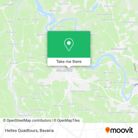 Helles Quadtours map