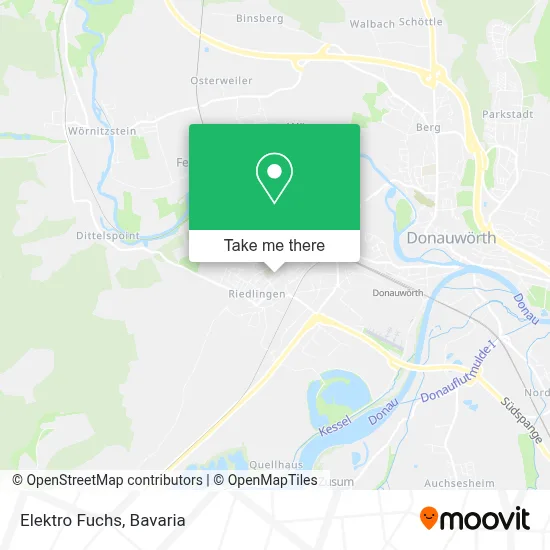 Elektro Fuchs map