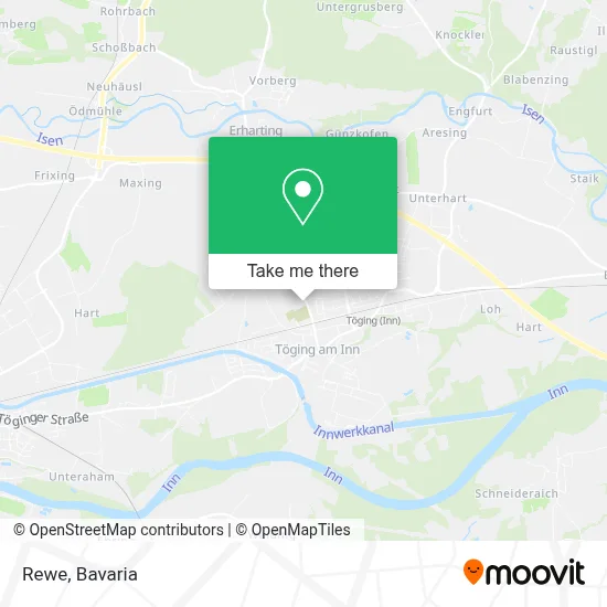 Rewe map