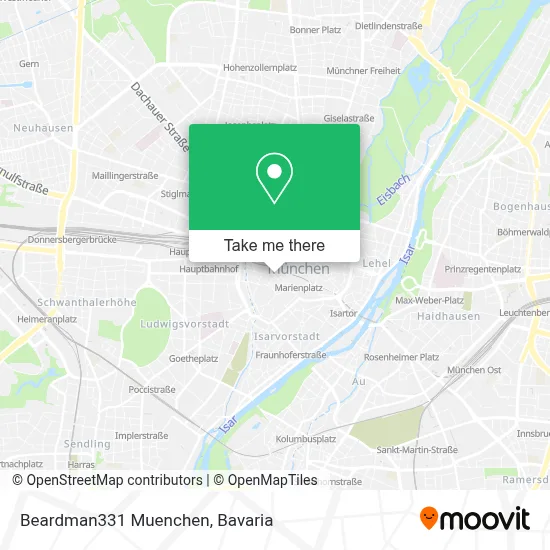 Beardman331 Muenchen map