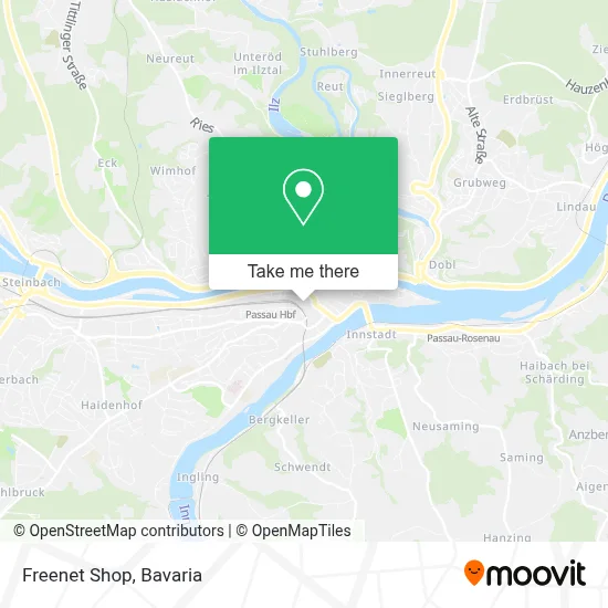Freenet Shop map
