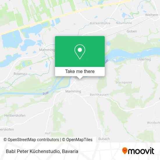 Babl Peter Küchenstudio map
