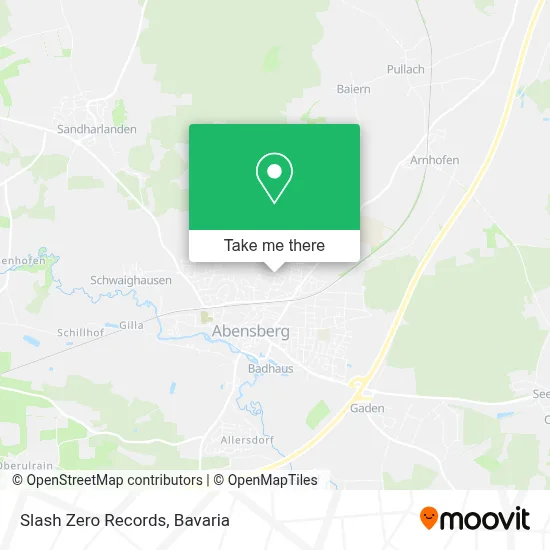 Slash Zero Records map